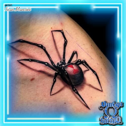 ivan mancini omega tattoo studio reaslistico a colori