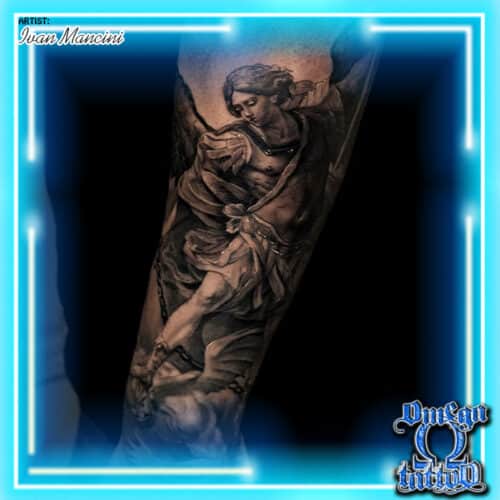 ivan mancini omega tattoo studio realistico