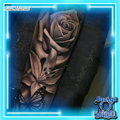 ivan mancini omega tattoo studio realistico studio tatuaggi mentana