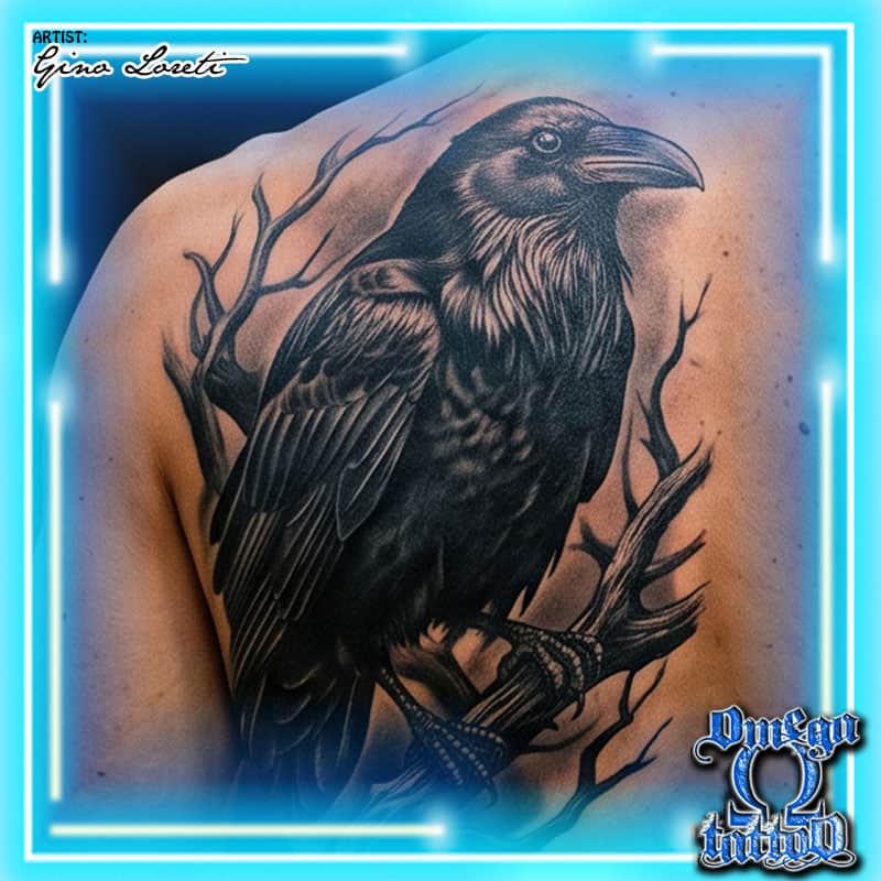 significato tattoo corvo