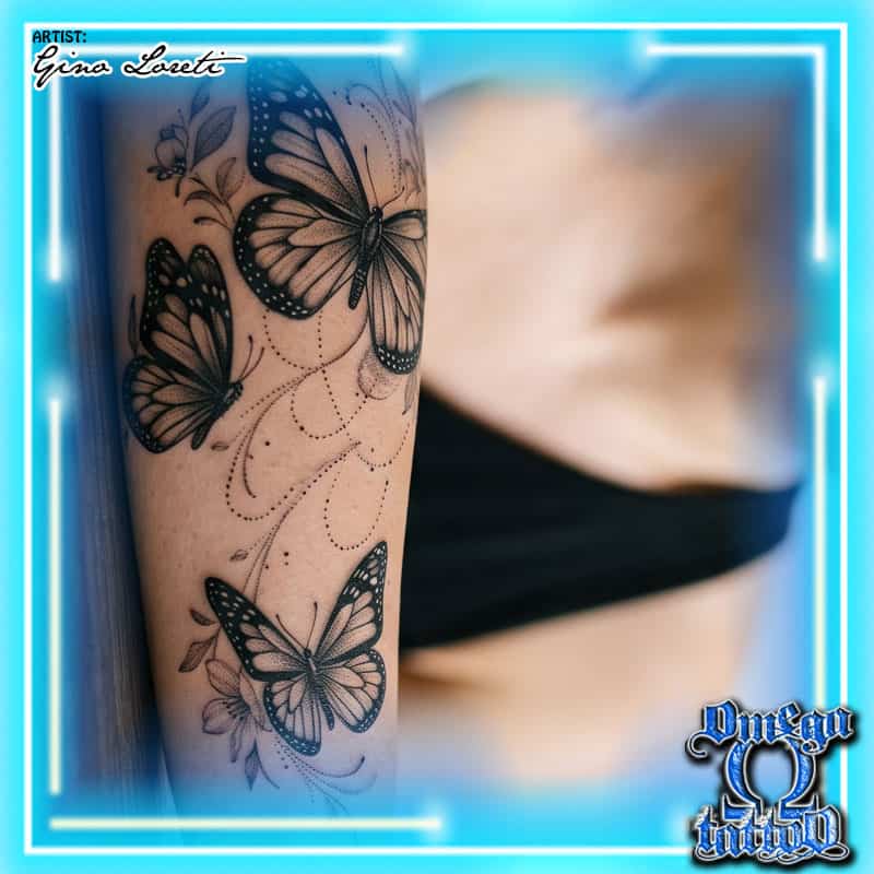 significato tatuaggio farfalla donna